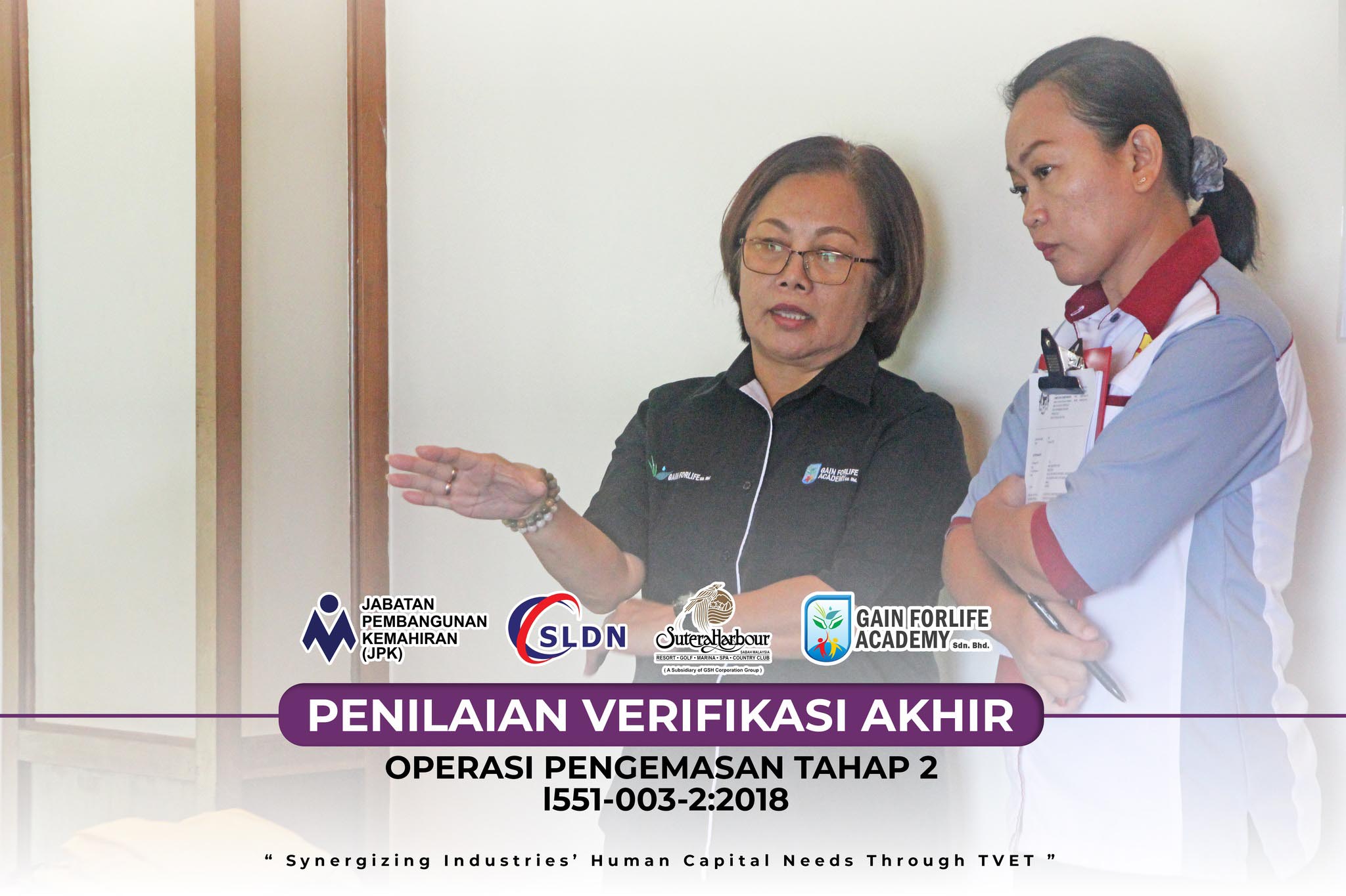 Penilaian Verifikasi Akhir SLDN - Operasi Pengemasan (Modular)